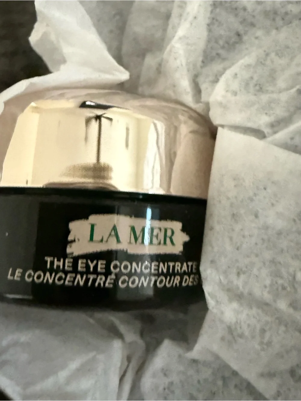 La Mer 4-Piece Hydration Skincare Set with Blue Cosmetic Pouch
